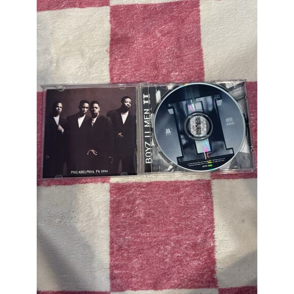 Boyz II Men CD 1994 R&B Soul 90s music original vintage - Picture 3 of 3